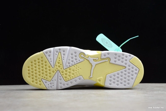 Rep 6 543390-800 Floral Dynamic Retro Jordan Air Yellow (GS) 0818